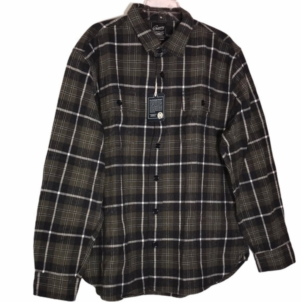 Grayers Heritage Flannel - Gray, Khaki, and White